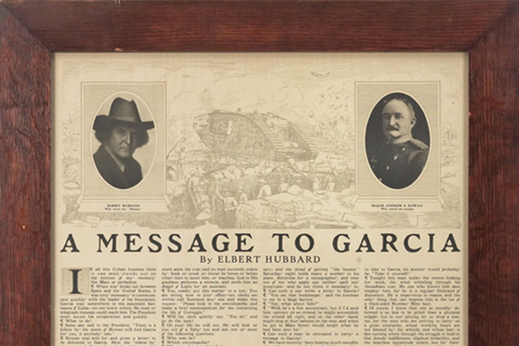 Stop Reading A Message to Garcia. Read Brown’s Job Instead.