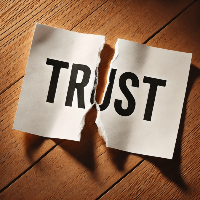 Breaking Trust and How to Deal with It