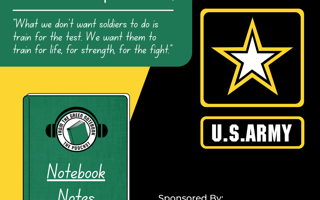 Ep 143: The Army Fitness Test Episode with Command Sergeant Major Christopher Mullinax