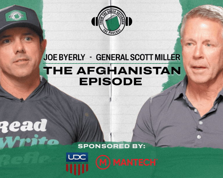Ep 186- The Afghanistan Episode with General Scott Miller